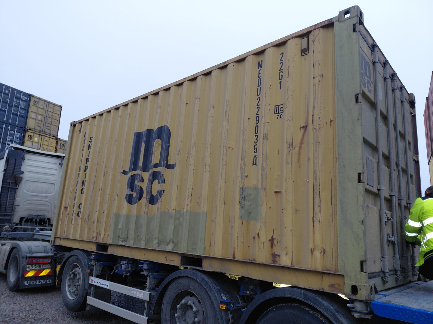 Морской контейнер MEDU2290350