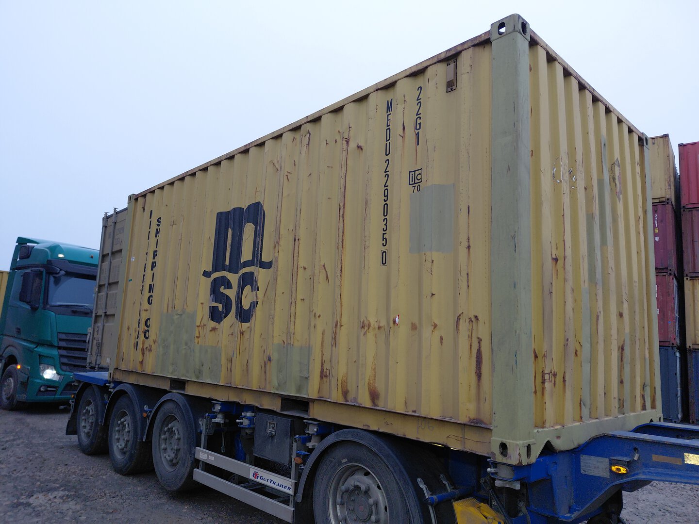 Морской контейнер MEDU2290350