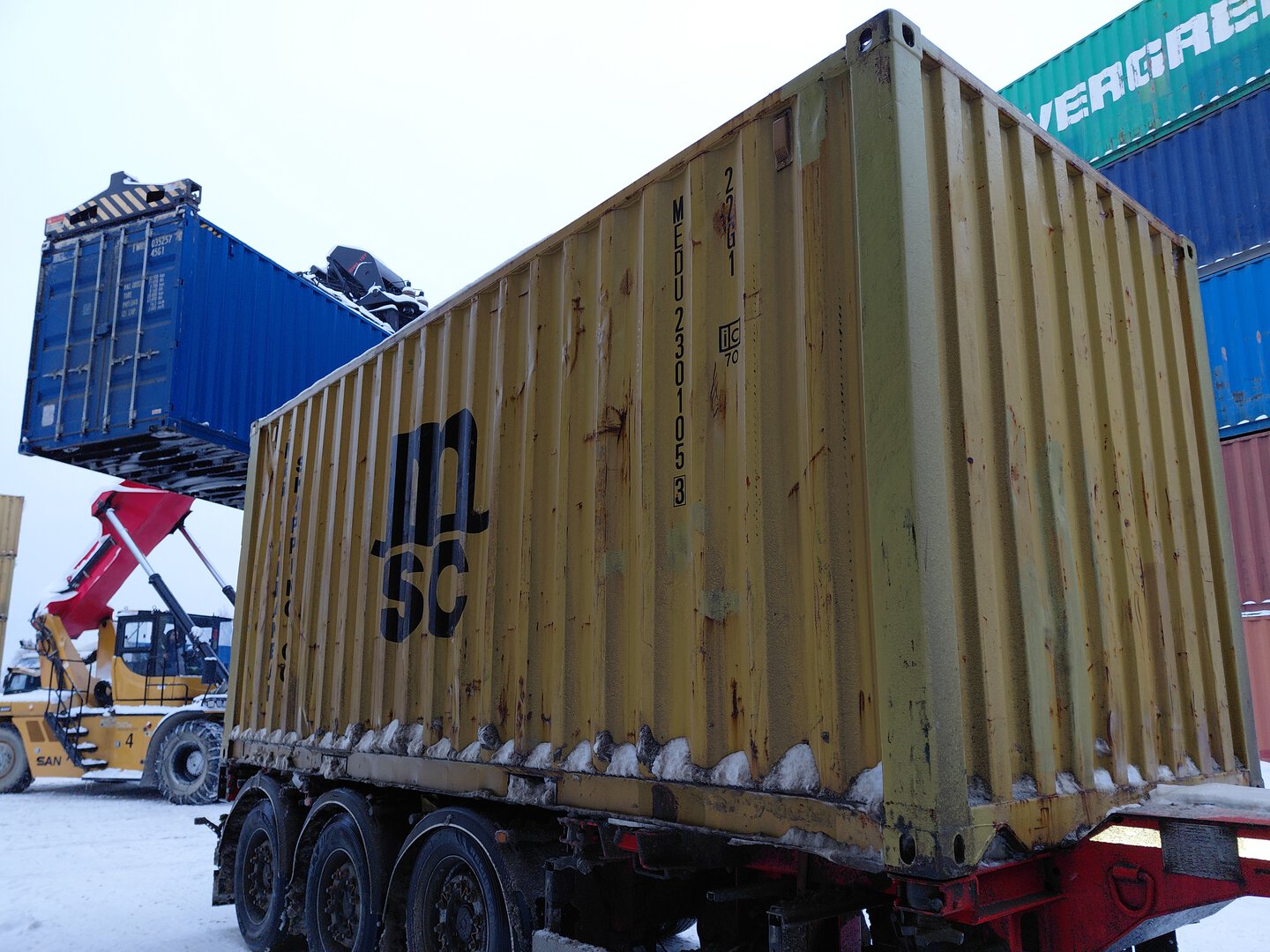 Морской контейнер MEDU2301053