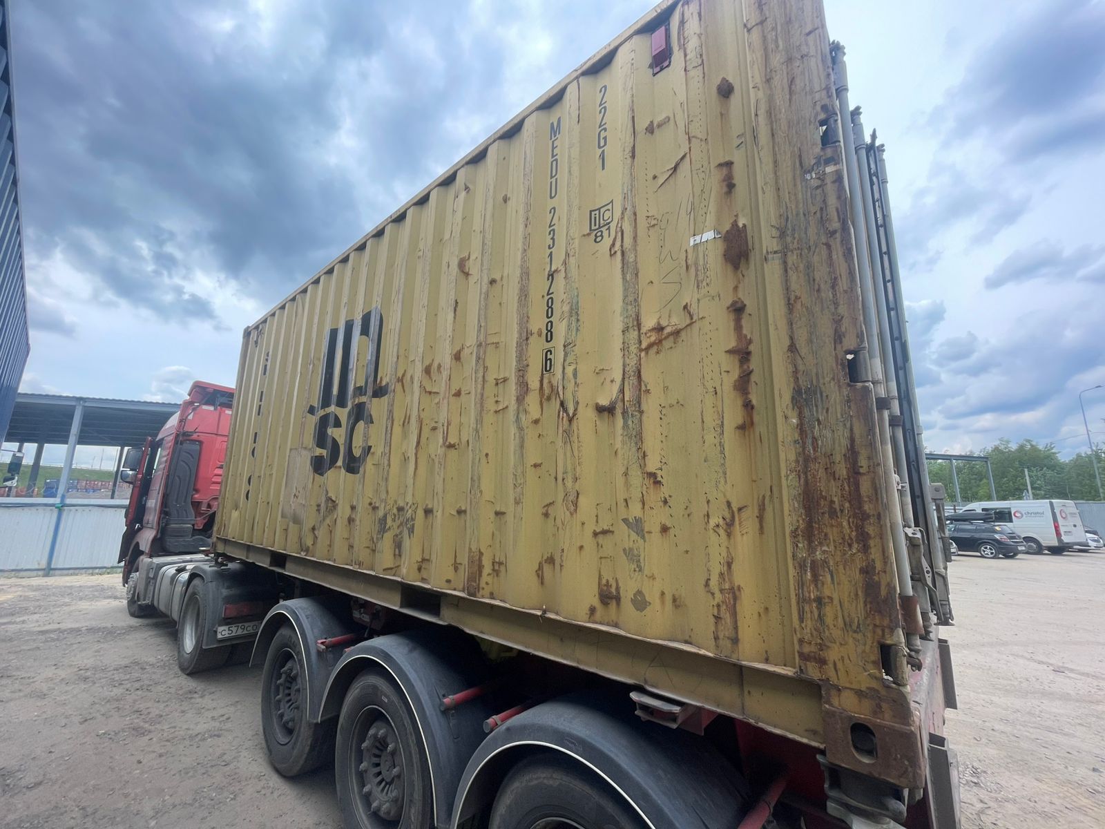 Морской контейнер MEDU2312886