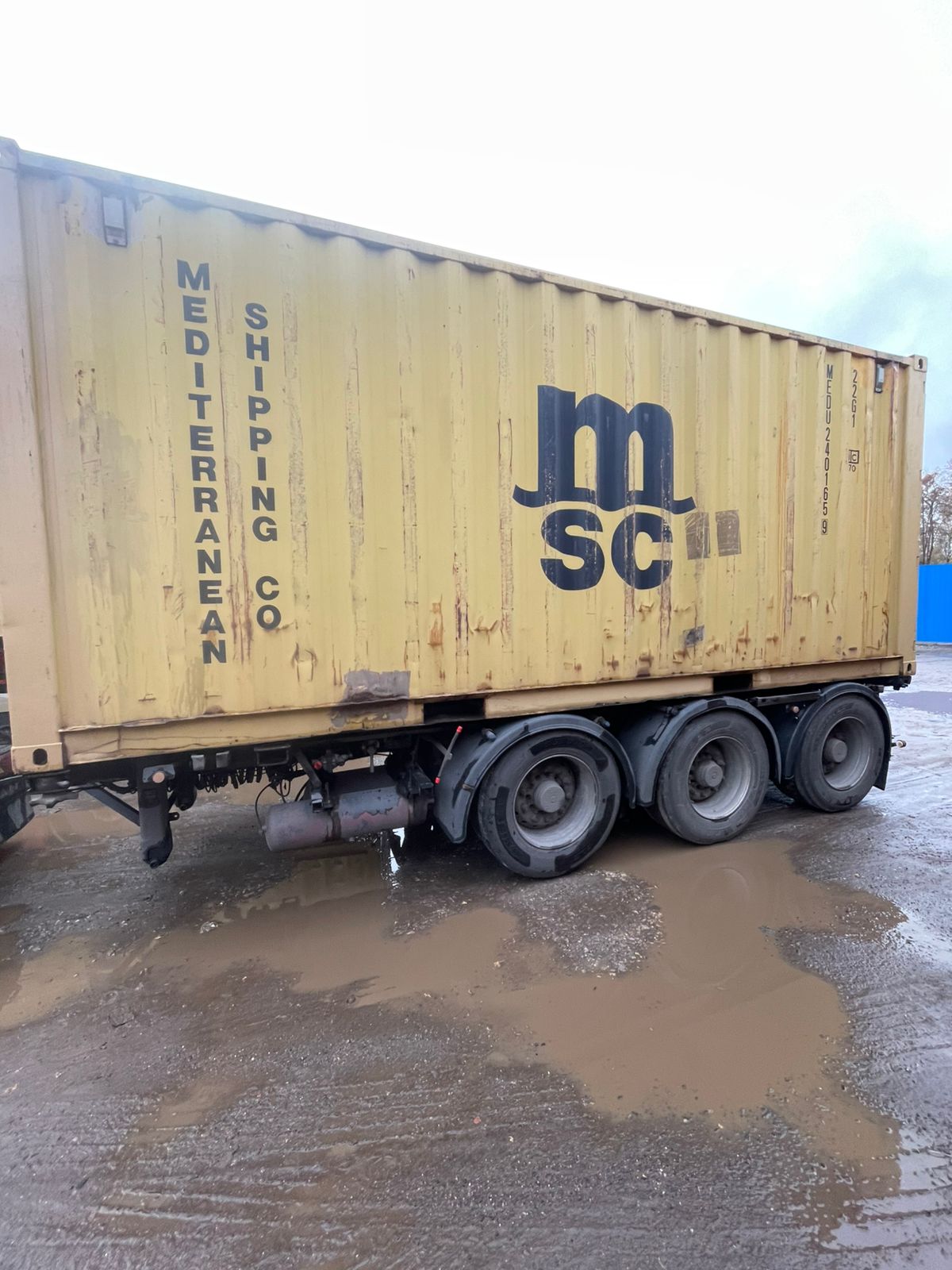 Морской контейнер MEDU2401659