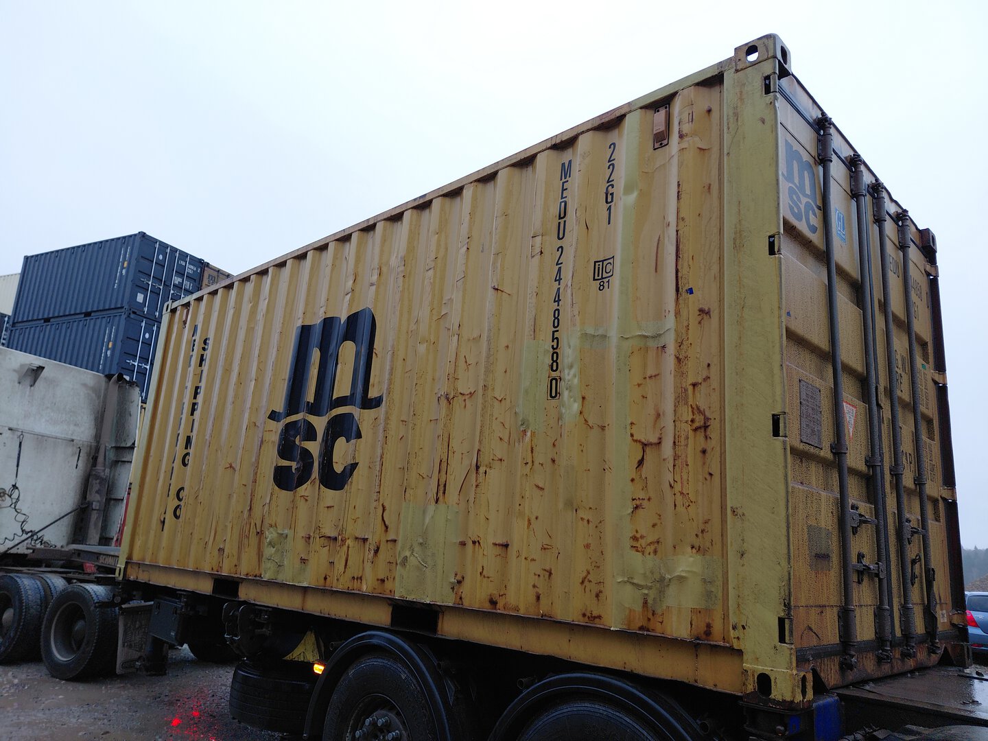 Морской контейнер MEDU2448580