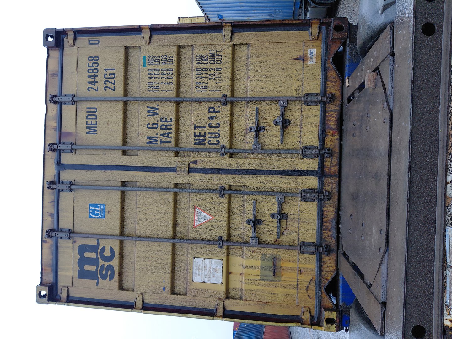 Морской контейнер MEDU2448580