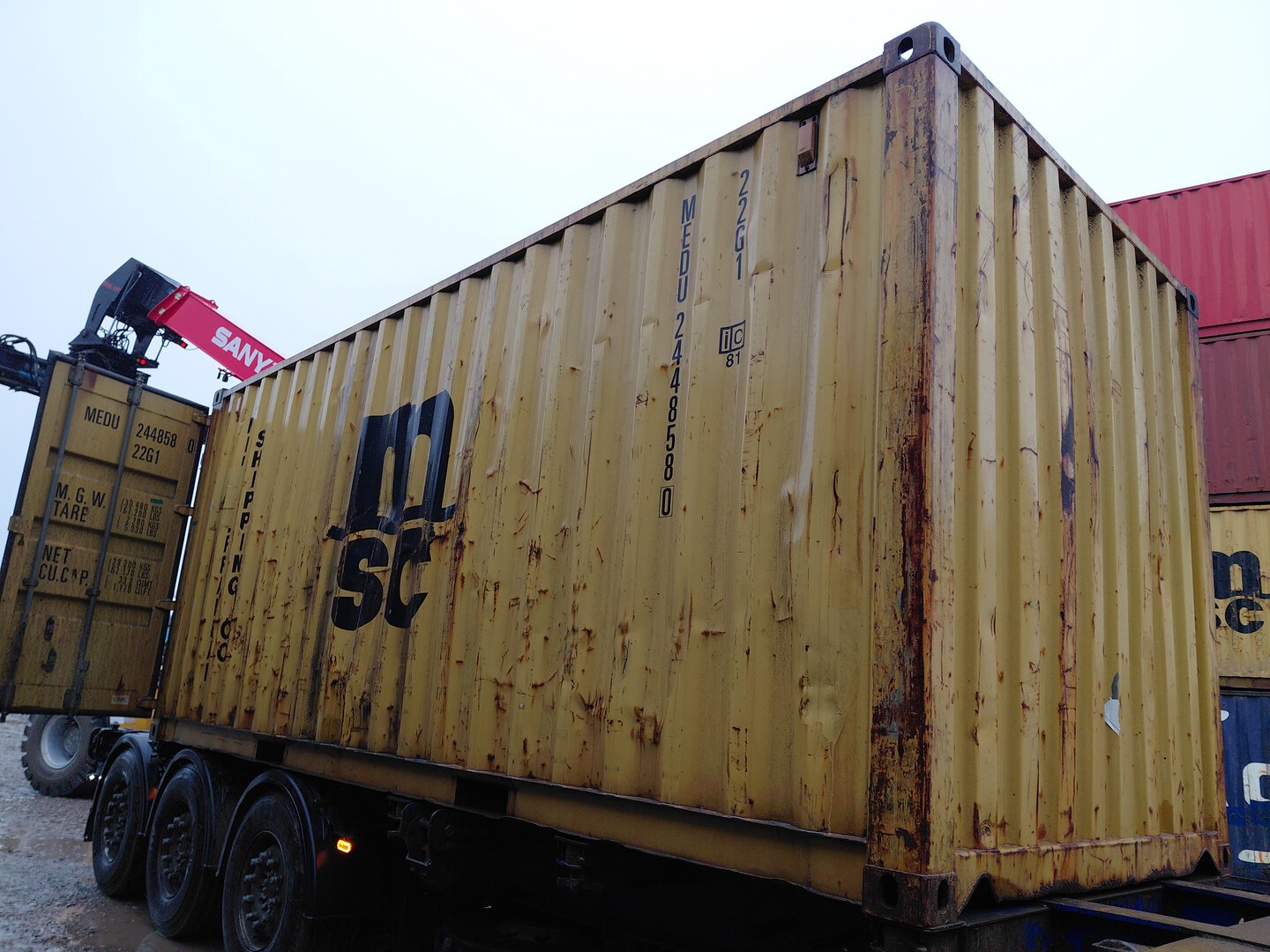 Морской контейнер MEDU2448580