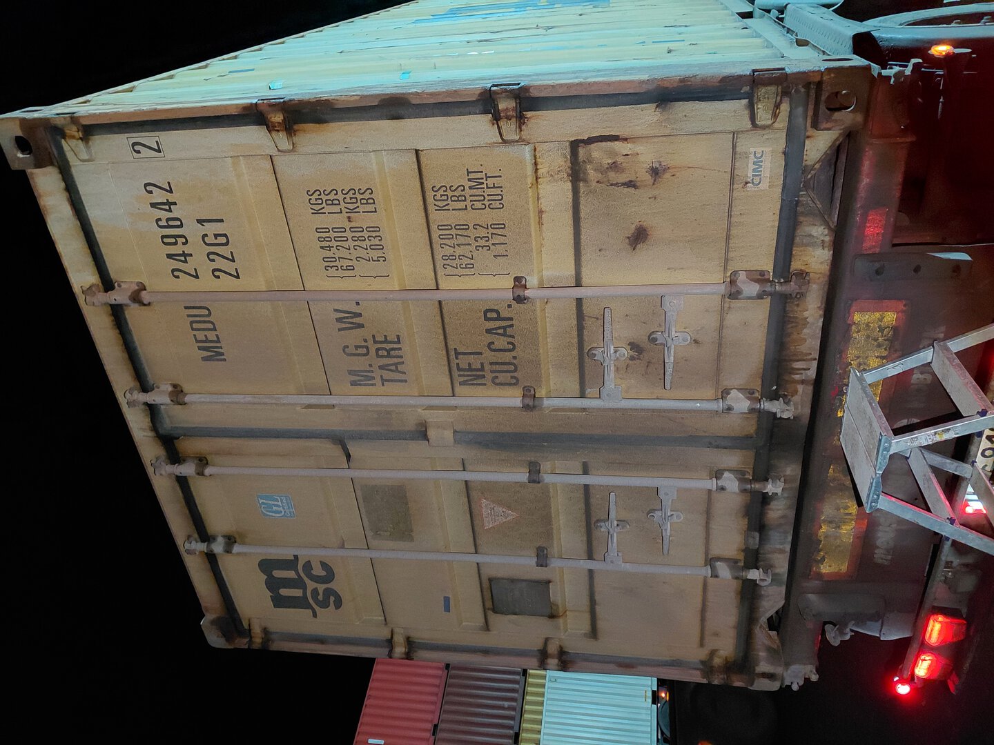 Морской контейнер MEDU2496422