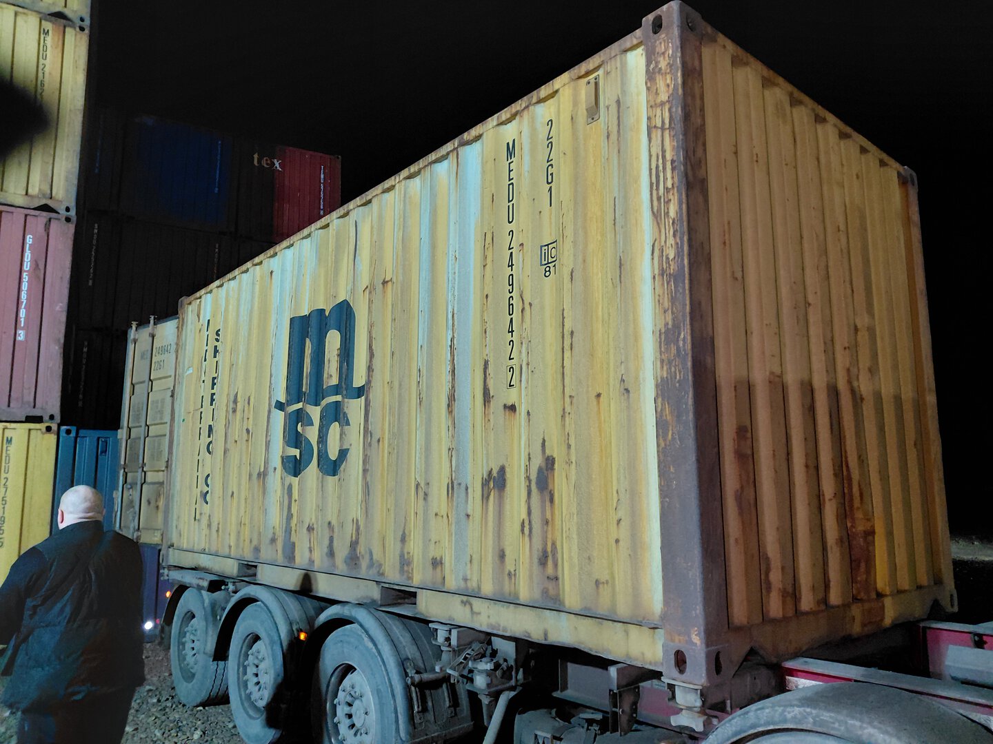 Морской контейнер MEDU2496422