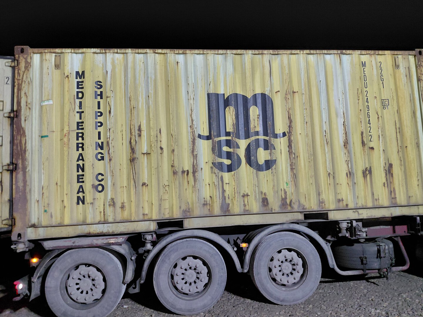 Морской контейнер MEDU2496422