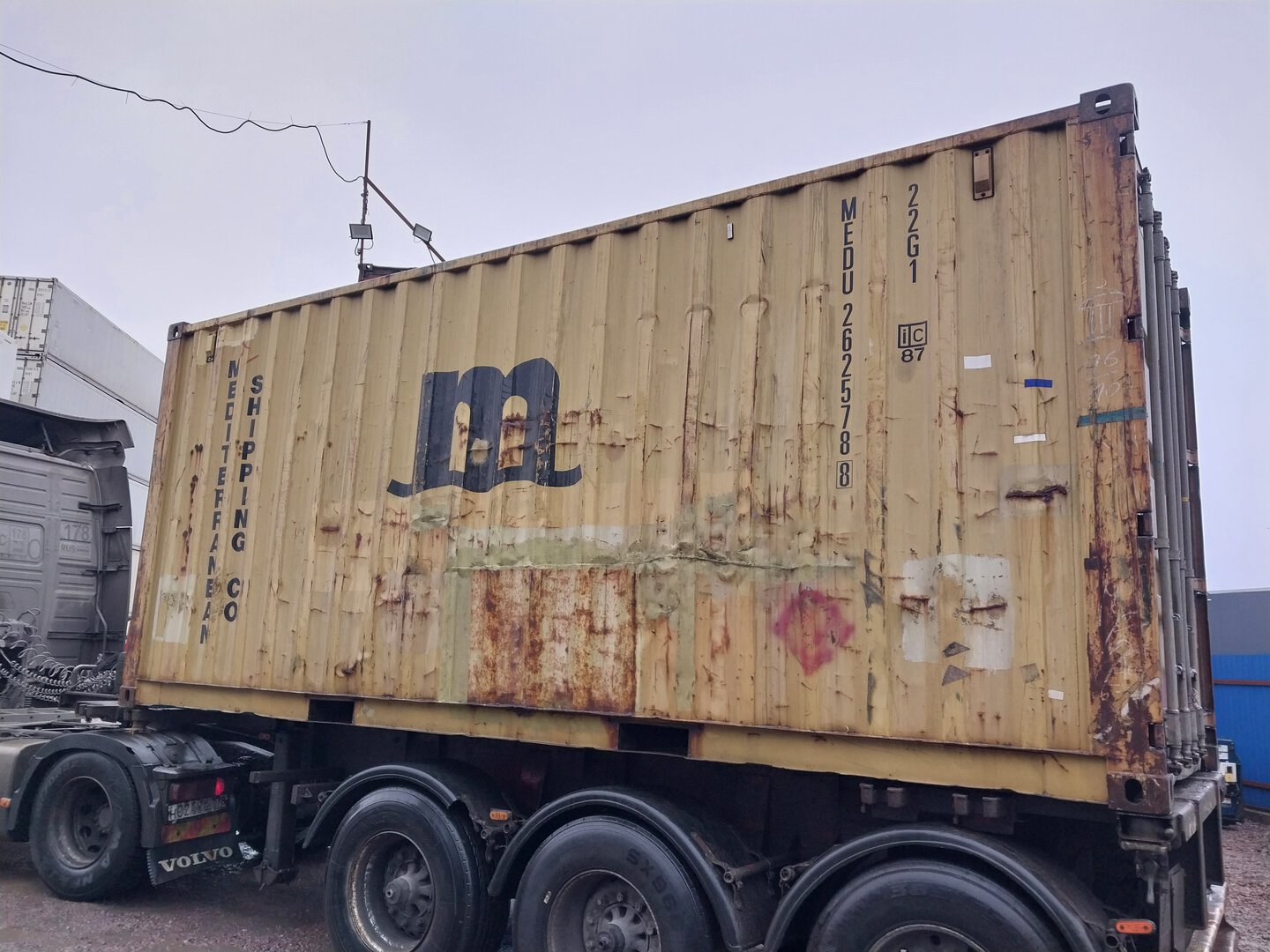 Морской контейнер MEDU2625788