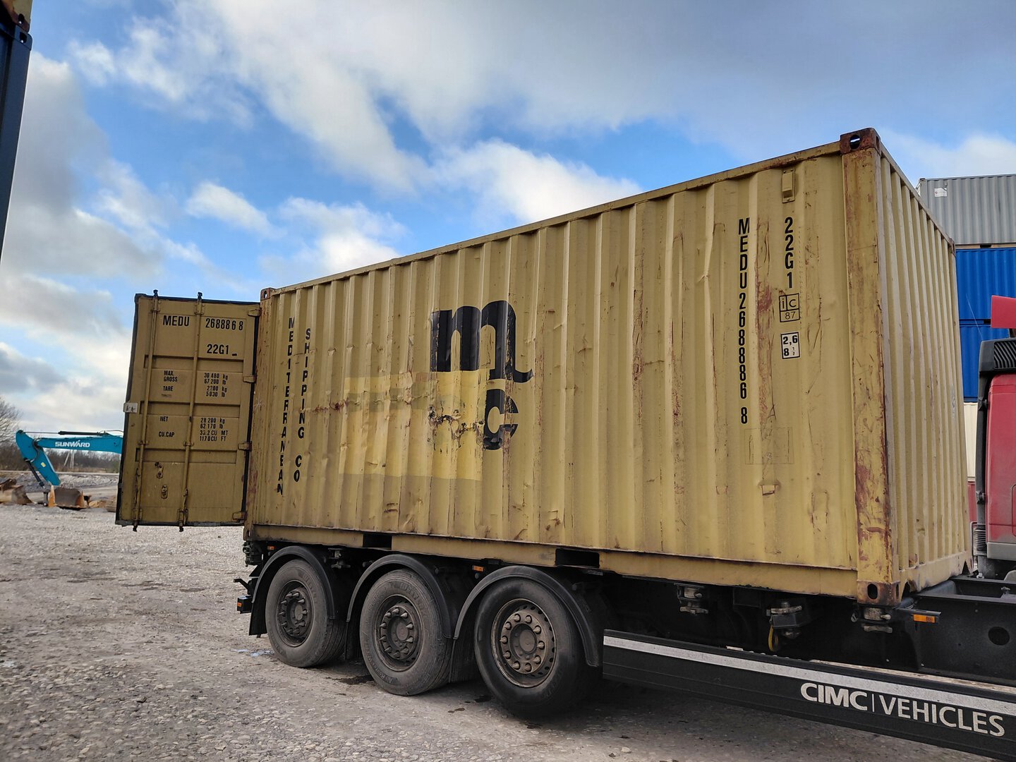 Морской контейнер MEDU2688868