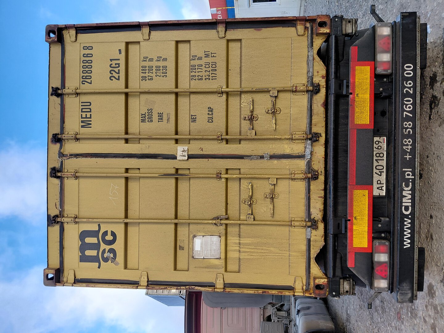 Морской контейнер MEDU2688868