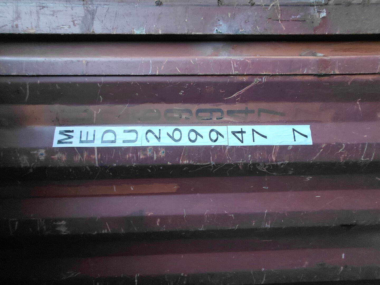 Морской контейнер MEDU2699477