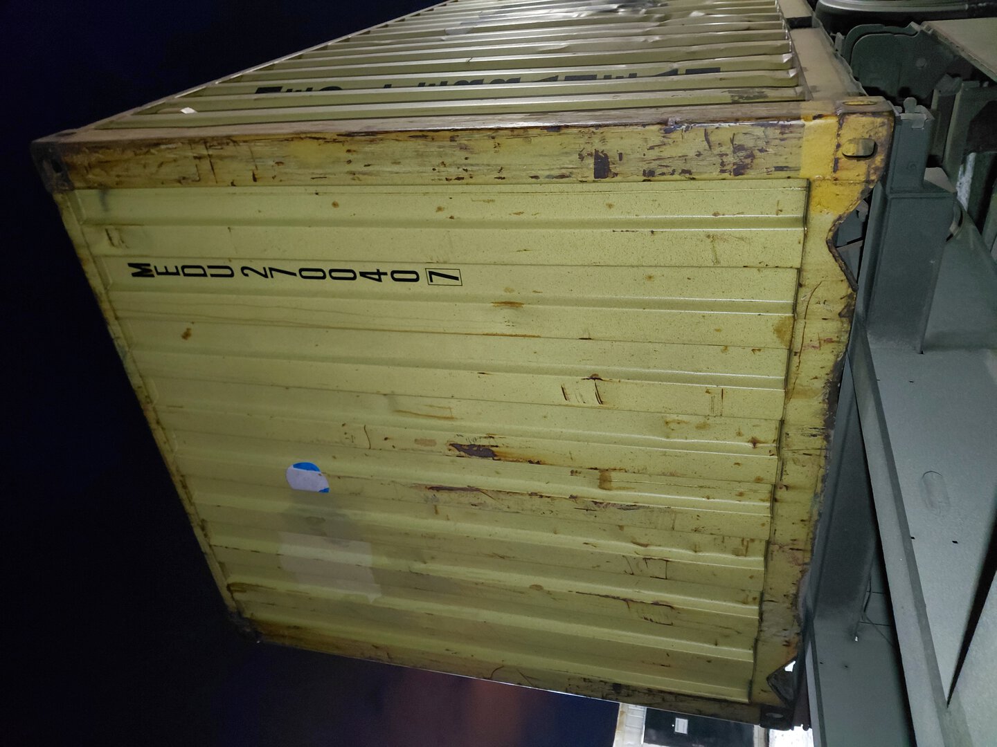 Морской контейнер MEDU2700407