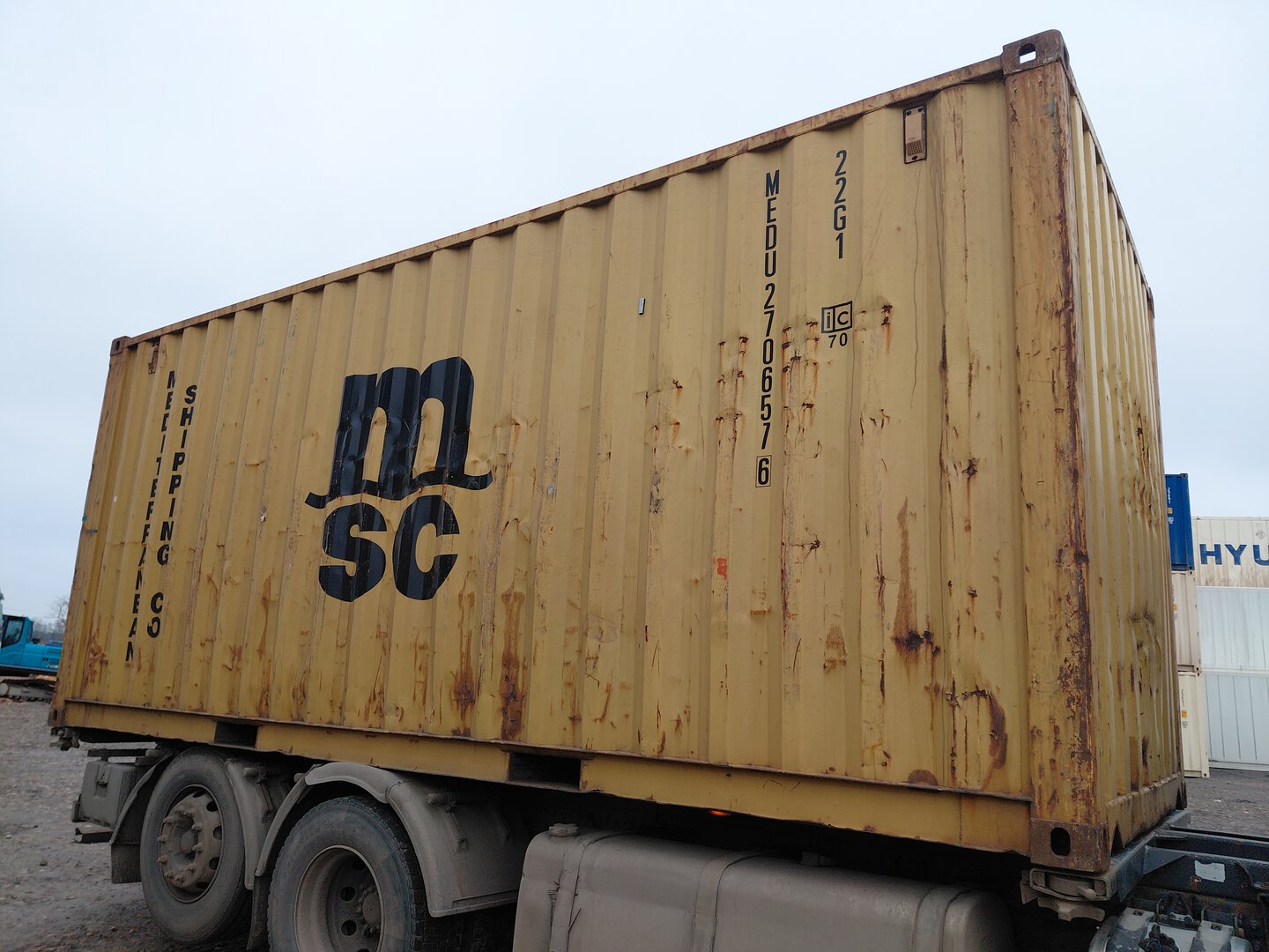 Морской контейнер MEDU2706576