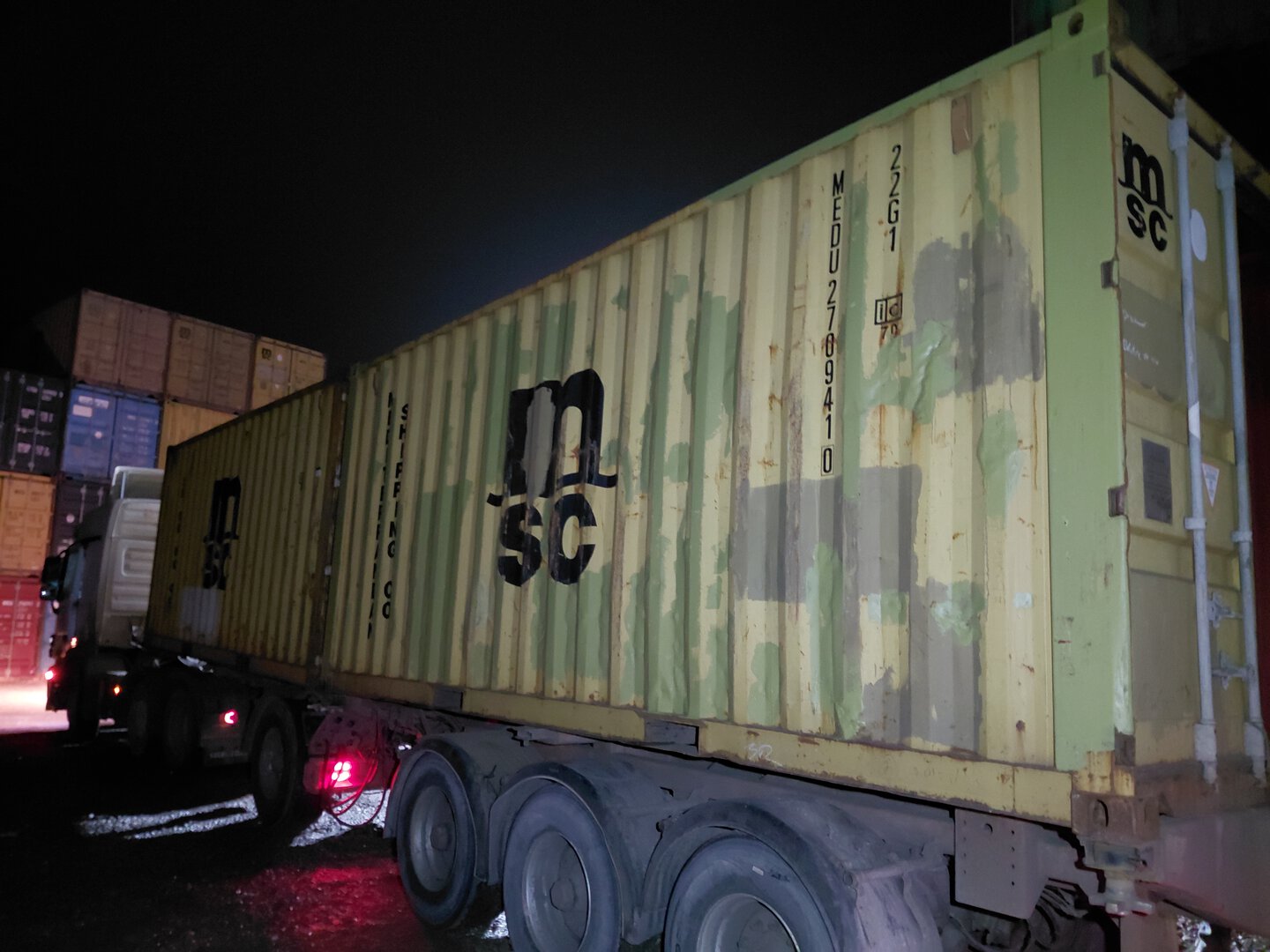 Морской контейнер MEDU2709410