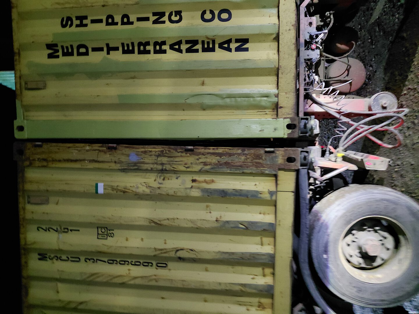 Морской контейнер MEDU2709410