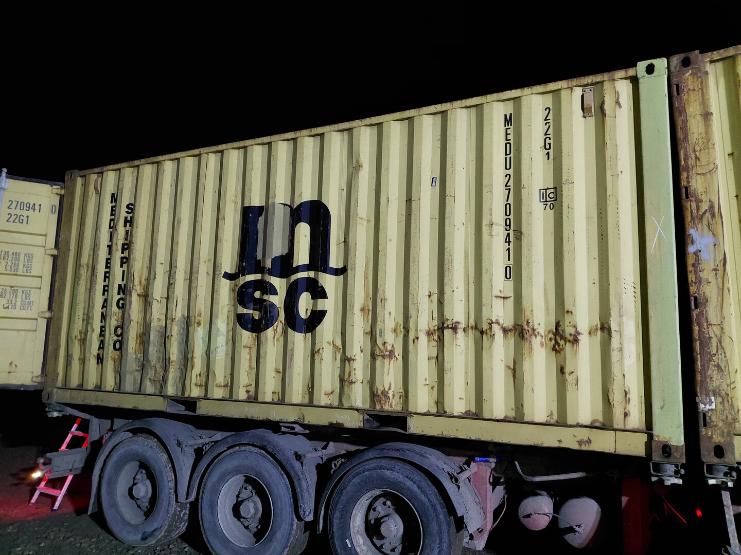 Морской контейнер MEDU2709410