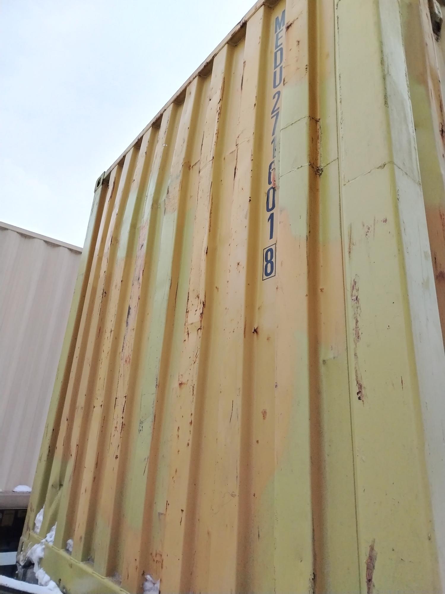 Морской контейнер MEDU2716018