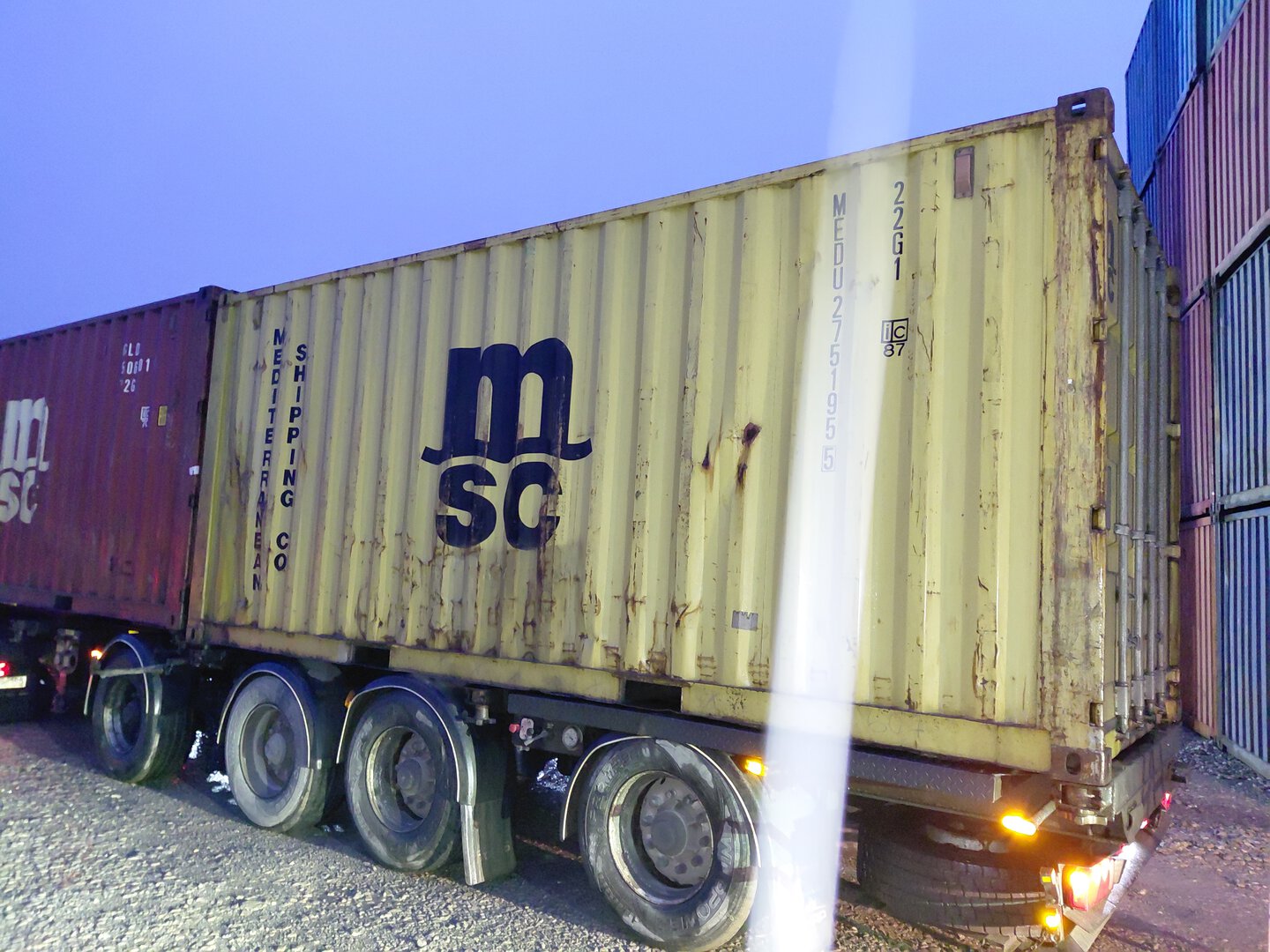 Морской контейнер MEDU2751955