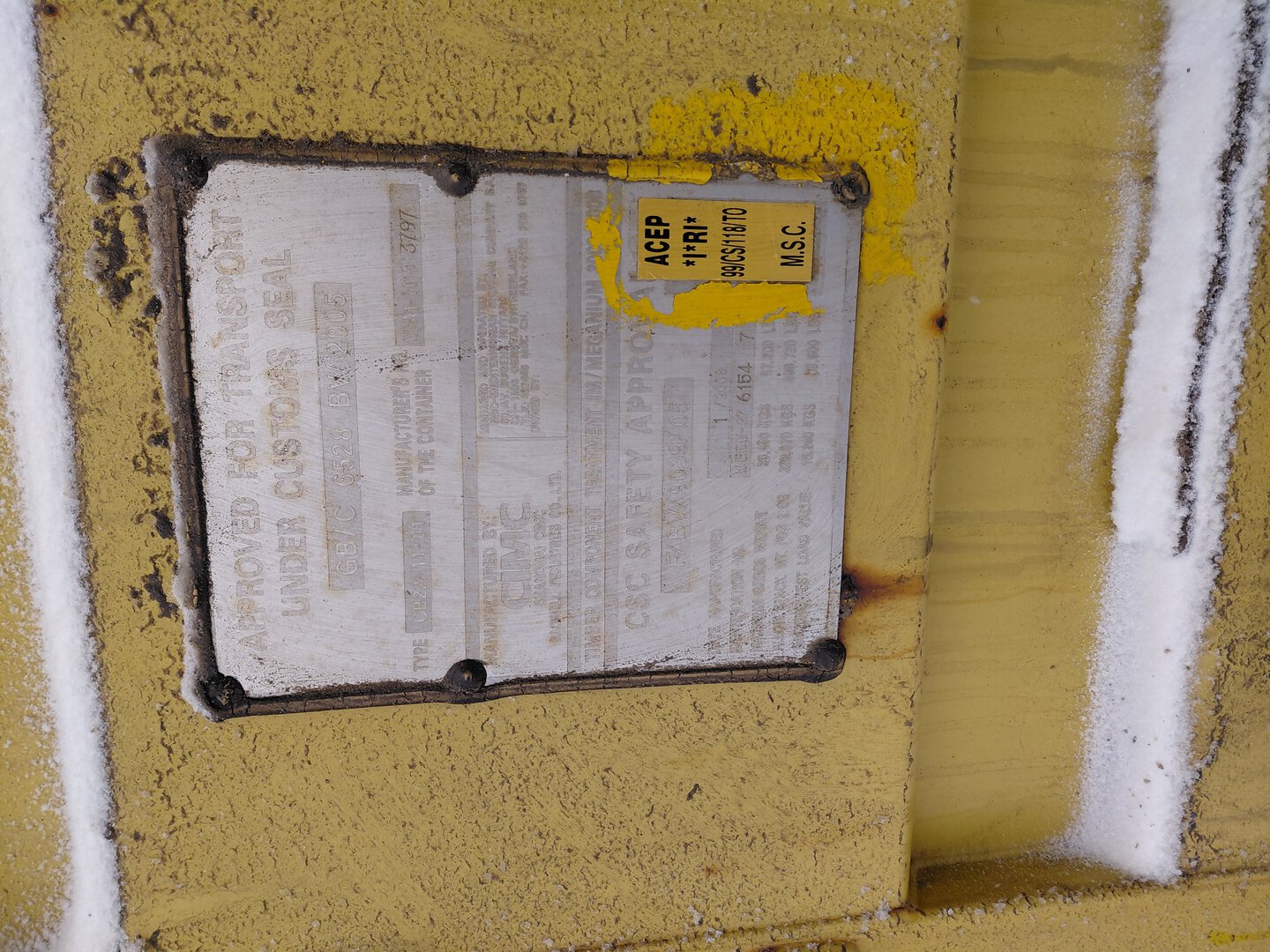 Морской контейнер MEDU2761547