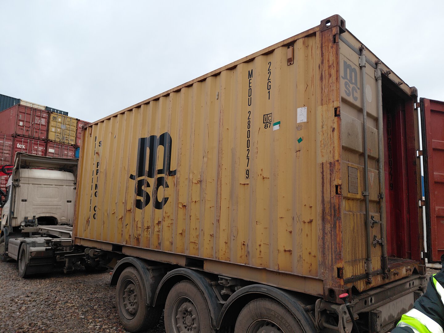 Морской контейнер MEDU2800279