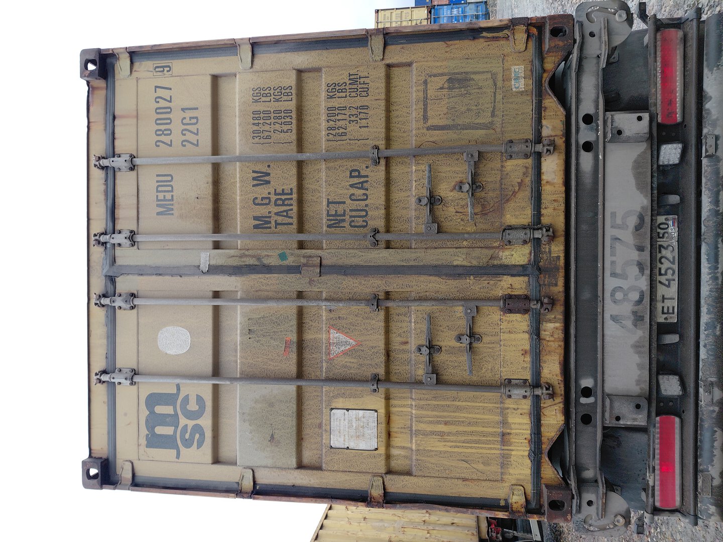 Морской контейнер MEDU2800279