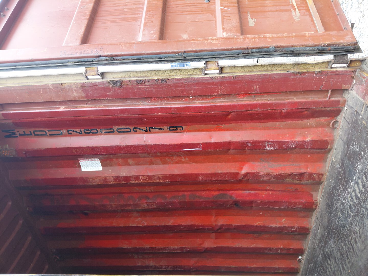 Морской контейнер MEDU2800279