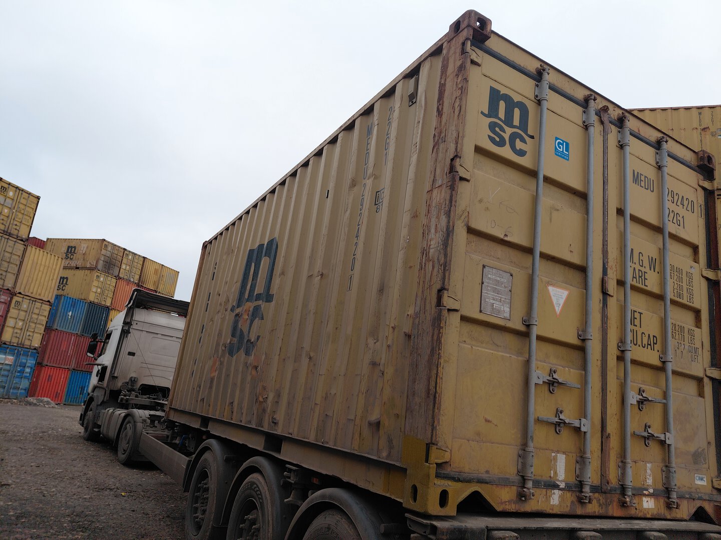 Морской контейнер MEDU2924201