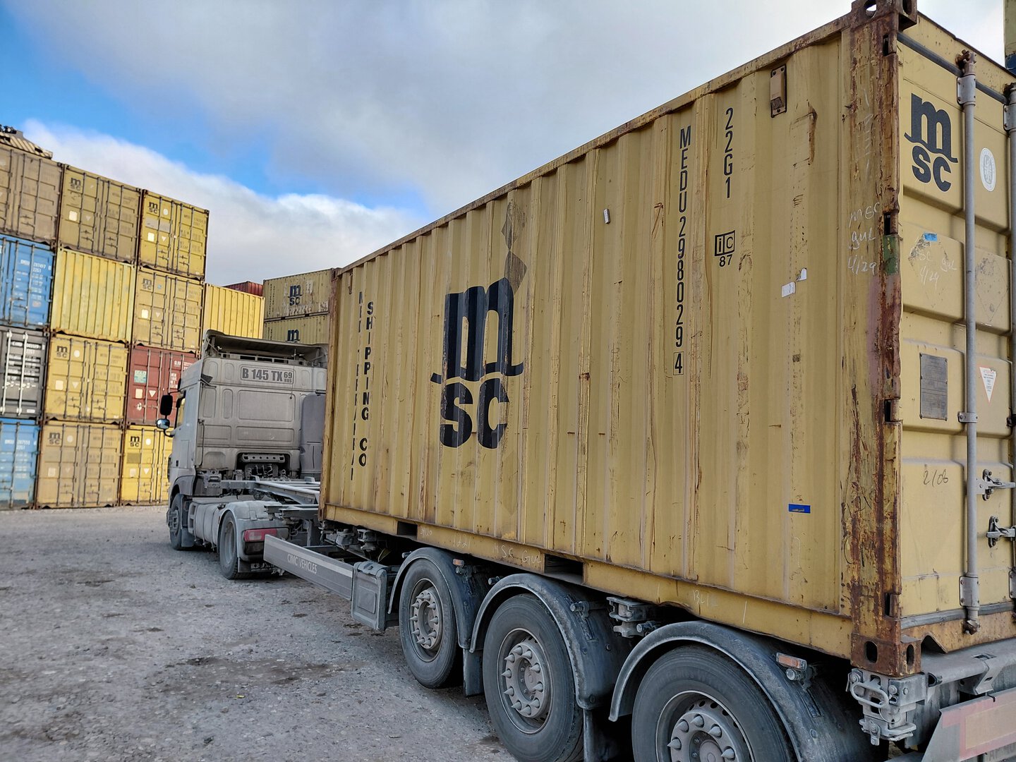 Морской контейнер MEDU2980294