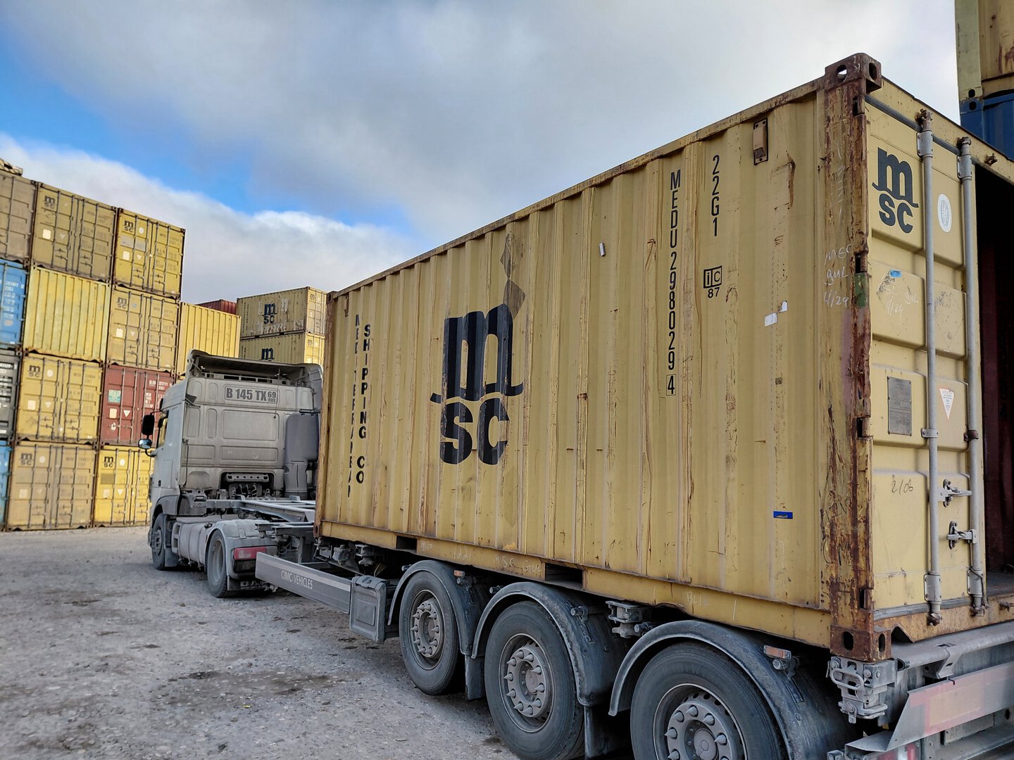 Морской контейнер MEDU2980294