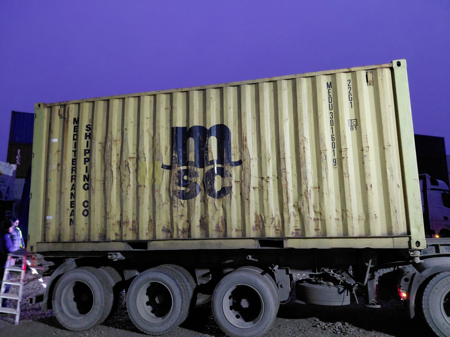 Морской контейнер MEDU3016019