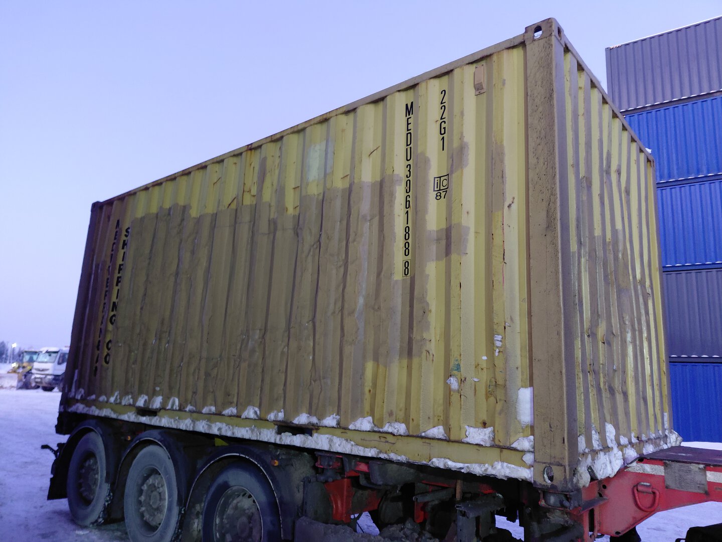 Морской контейнер MEDU3061888