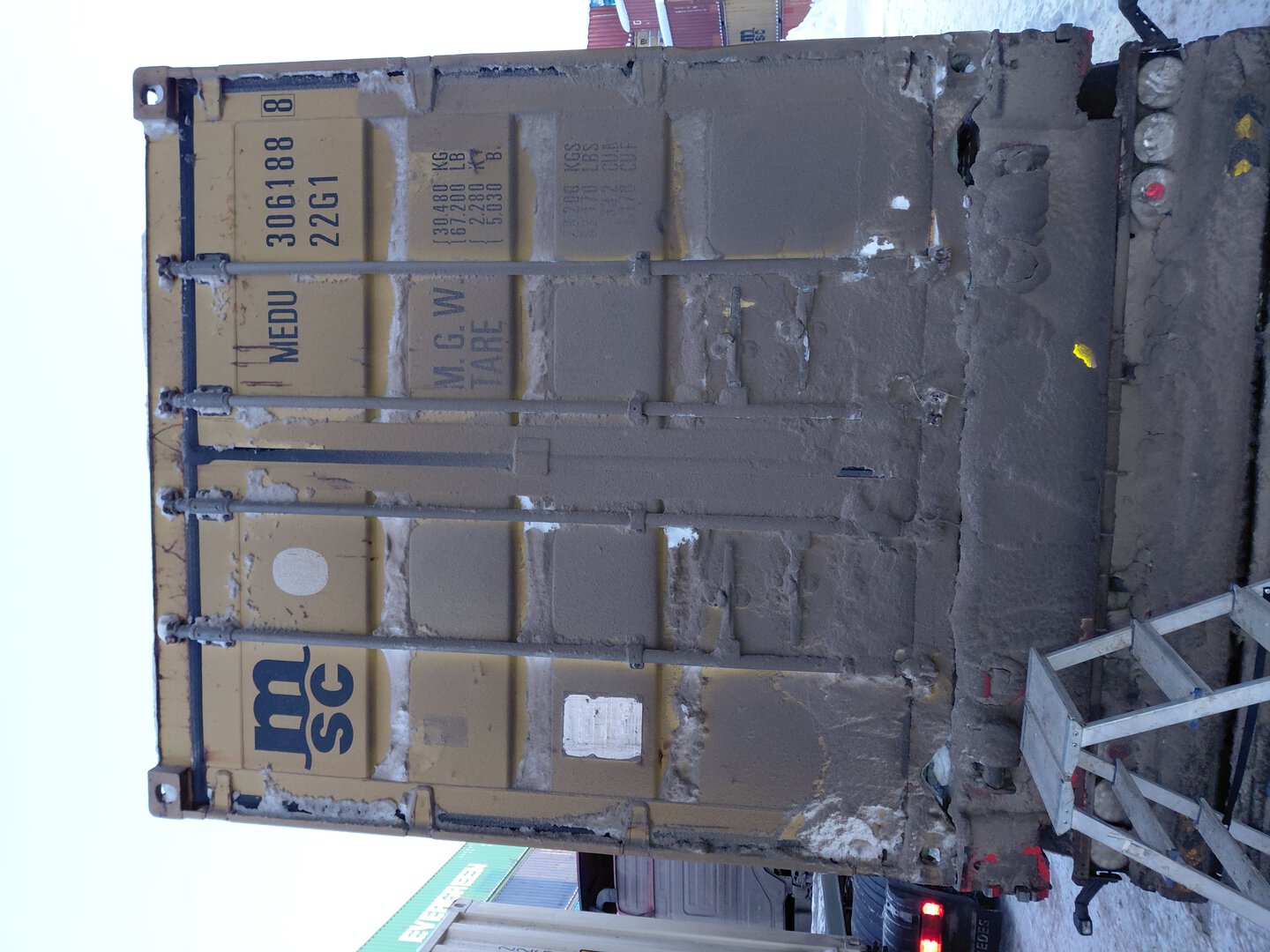 Морской контейнер MEDU3061888