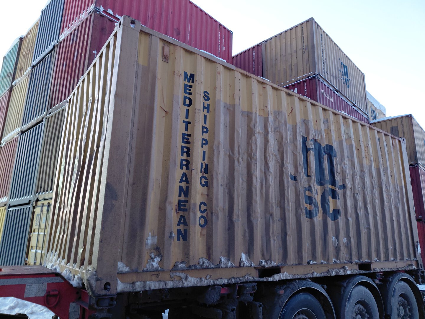 Морской контейнер MEDU3061888