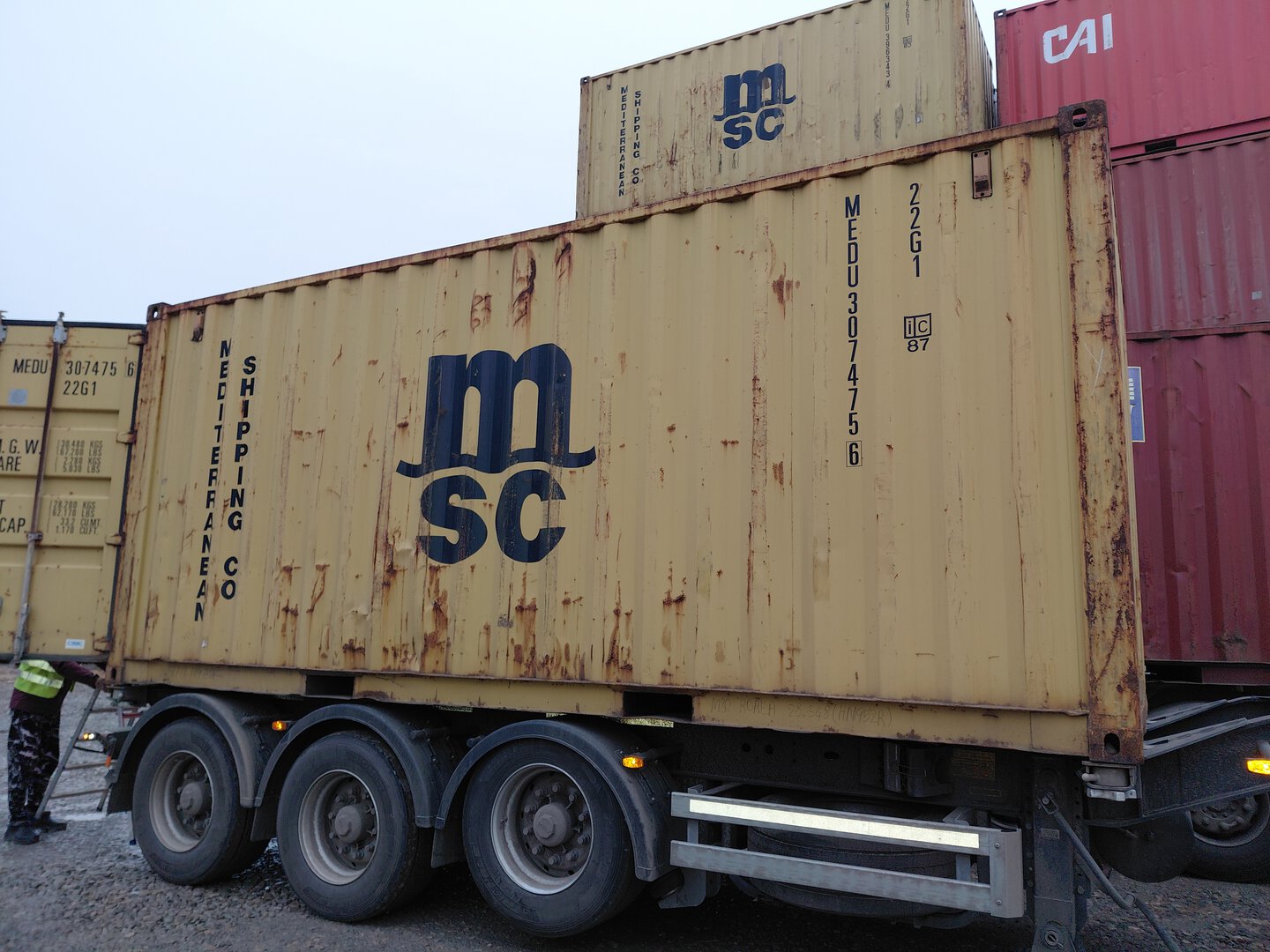 Морской контейнер MEDU3074756