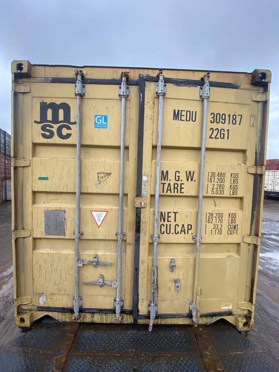 Морской контейнер MEDU3091877