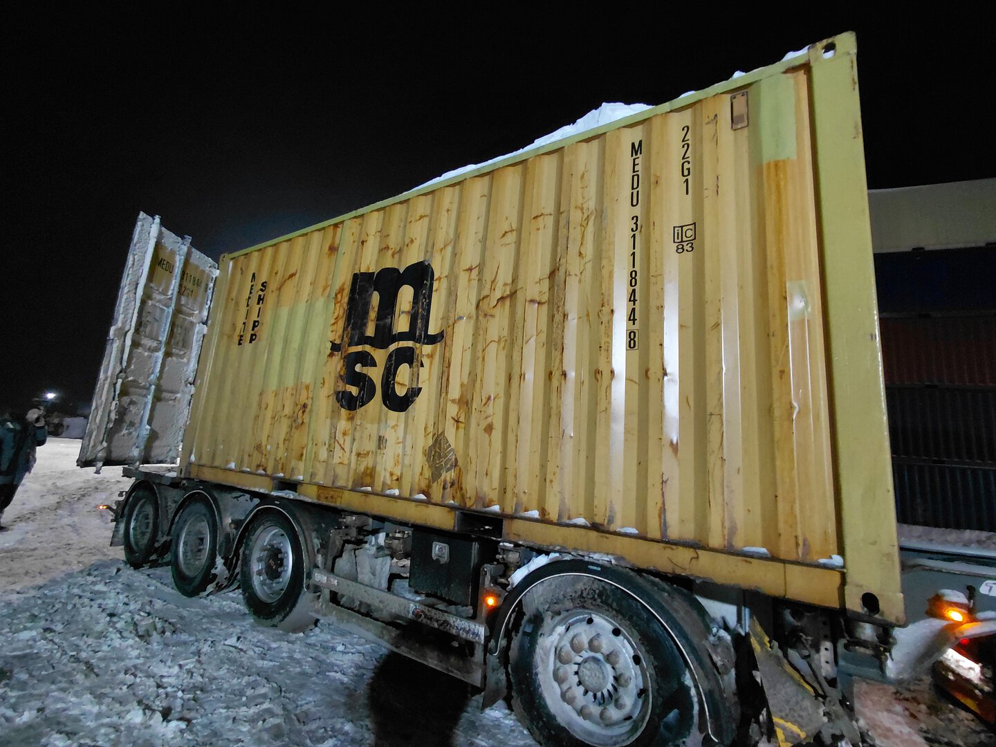 Морской контейнер MEDU3118448