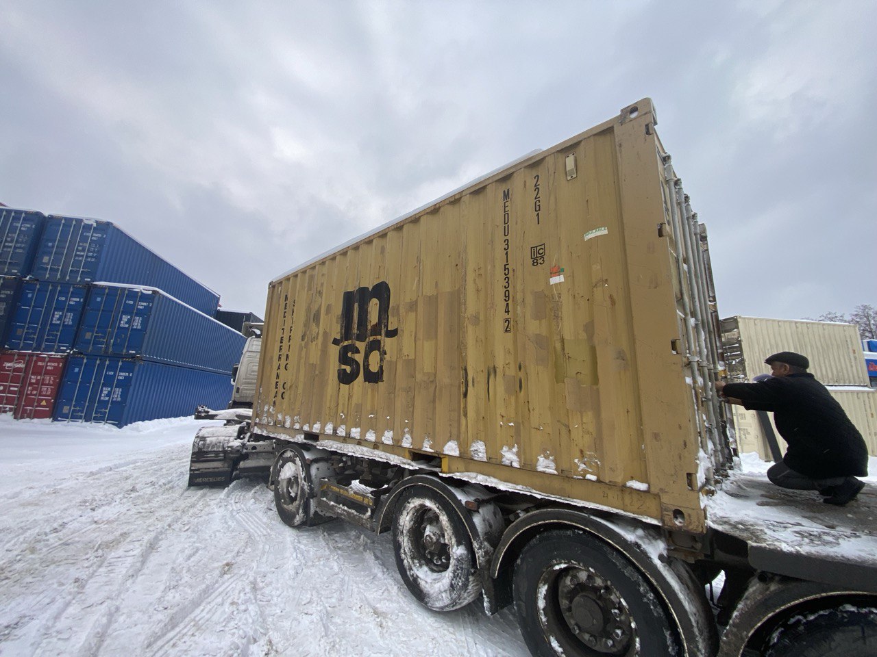 Морской контейнер MEDU3153942