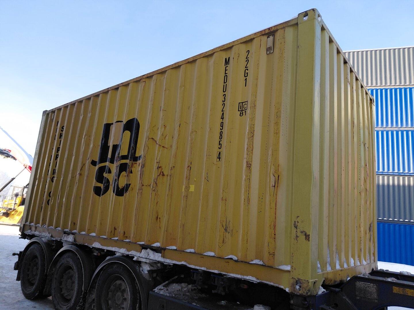 Морской контейнер MEDU3249854