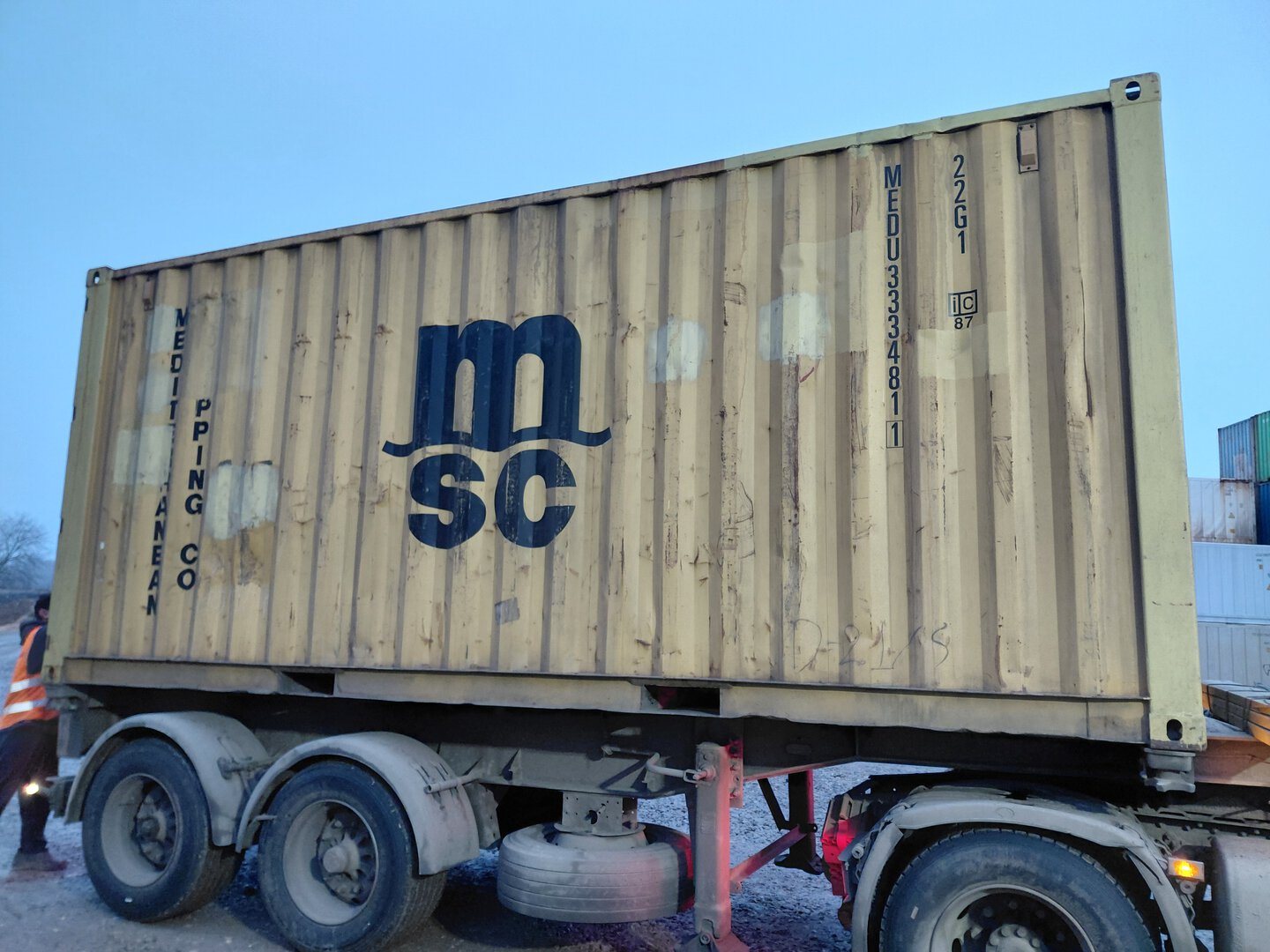 Морской контейнер MEDU3334811