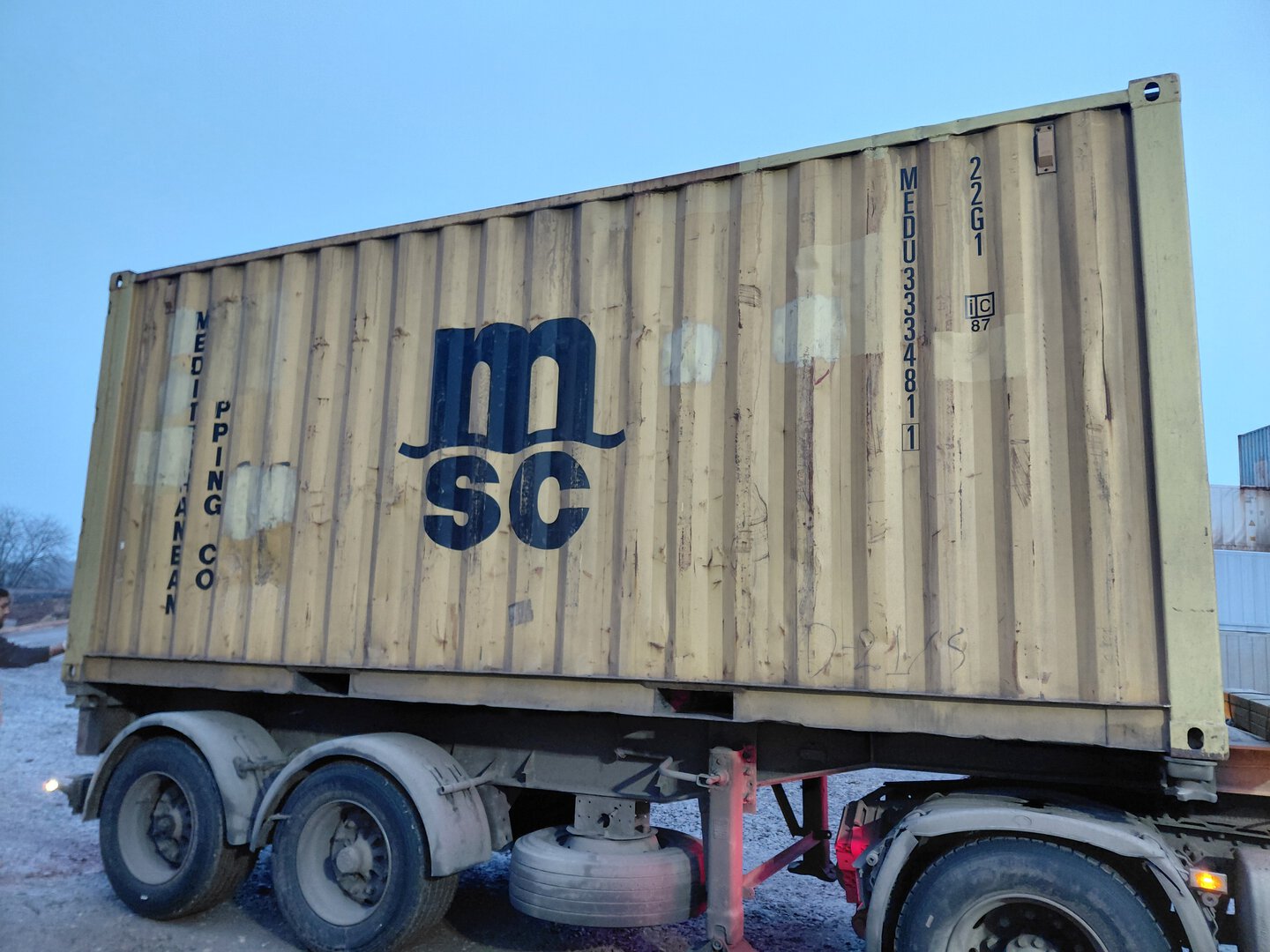 Морской контейнер MEDU3334811