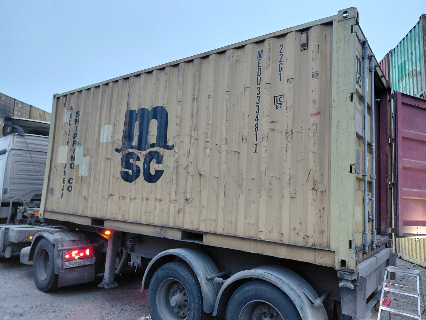 Морской контейнер MEDU3334811