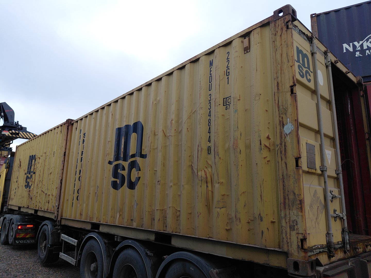 Морской контейнер MEDU3348440