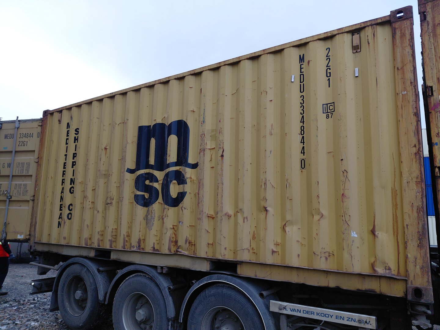 Морской контейнер MEDU3348440