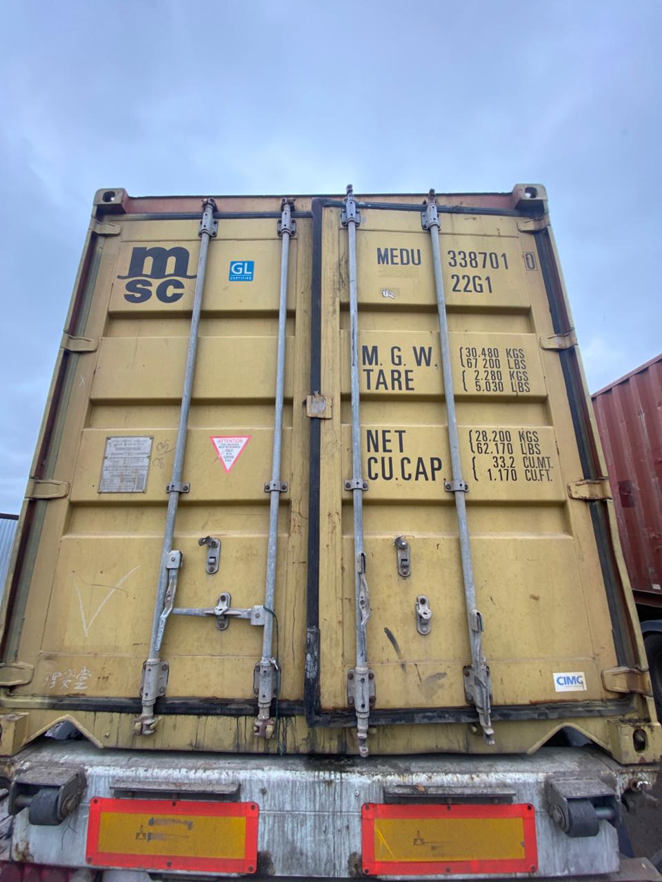Морской контейнер MEDU3387010
