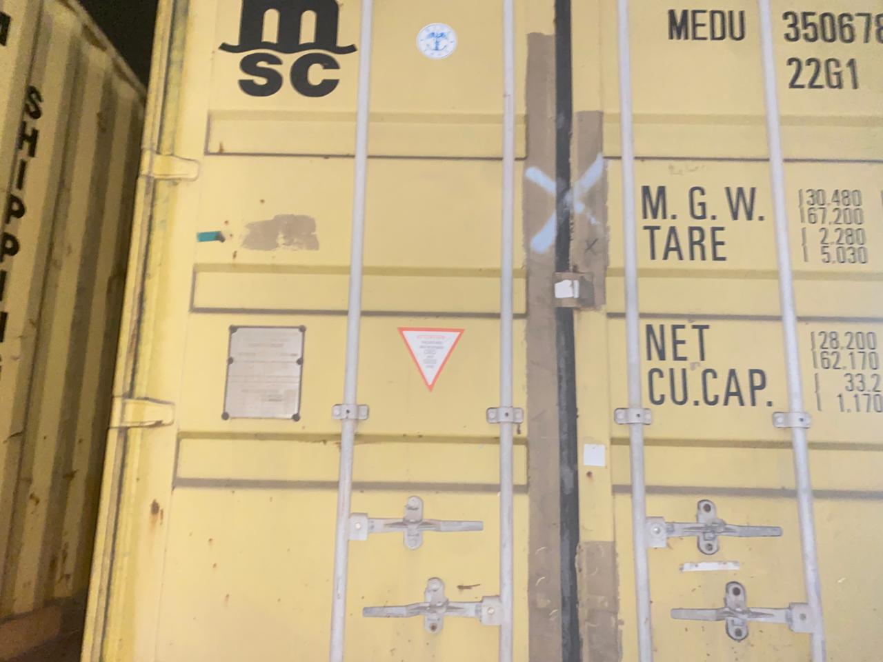 Морской контейнер MEDU3506783