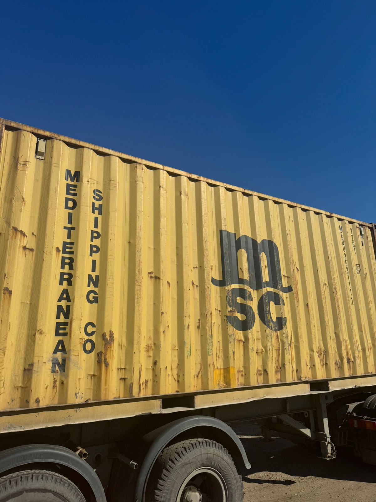 Морской контейнер MEDU3531111