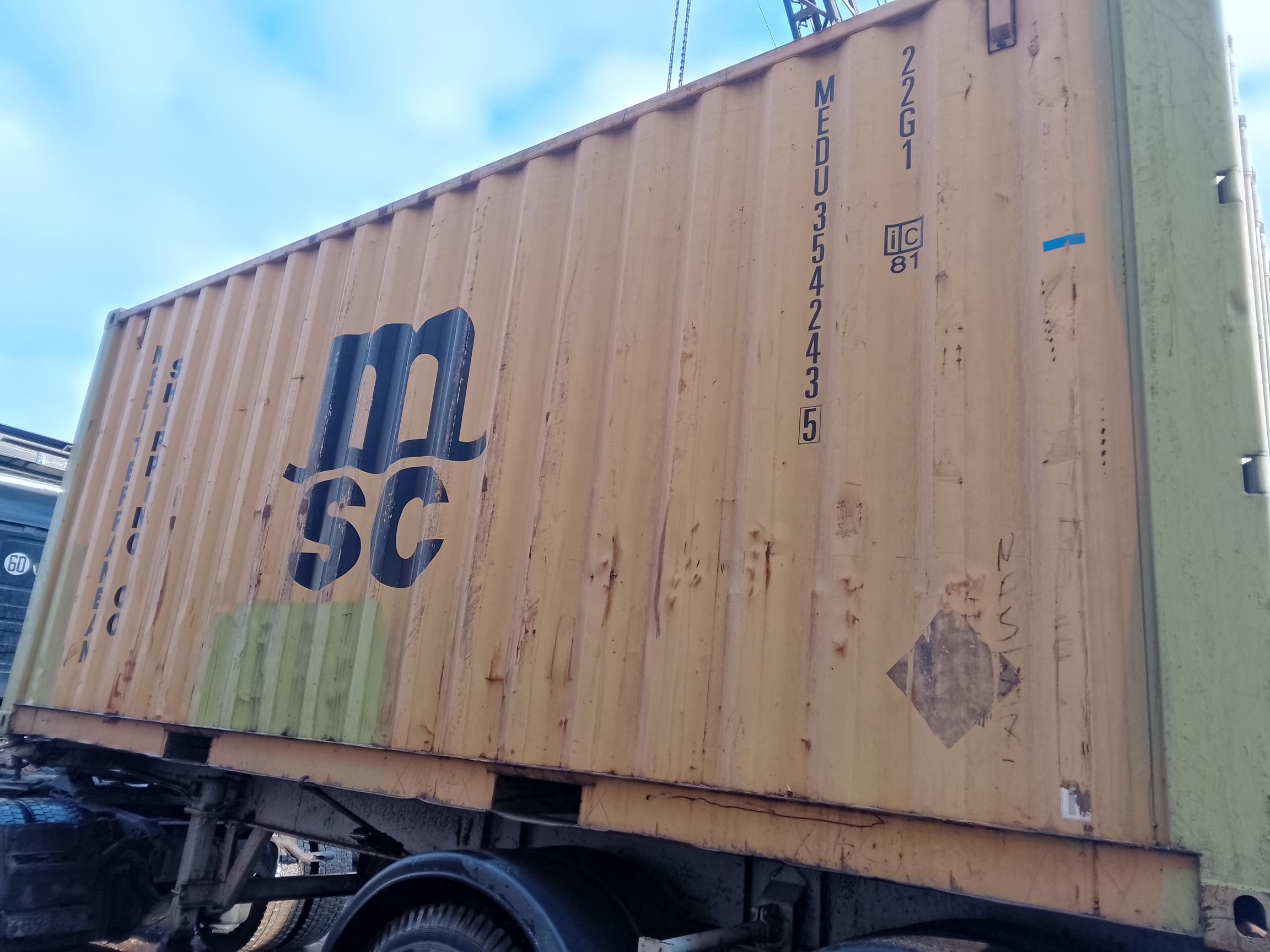 Морской контейнер MEDU3542435