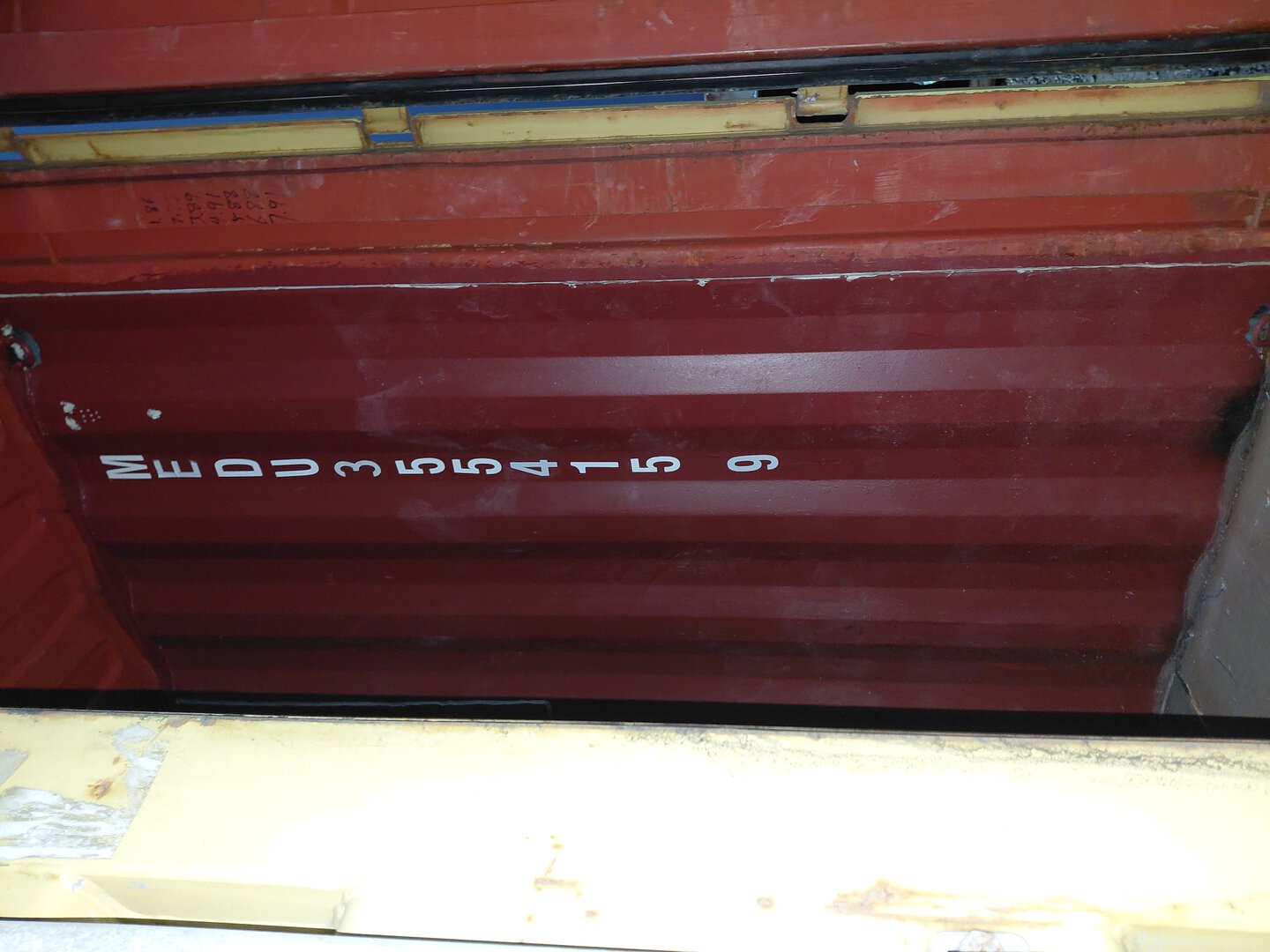 Морской контейнер MEDU3554159