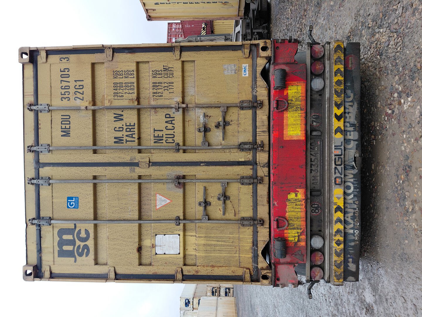 Морской контейнер MEDU3567053