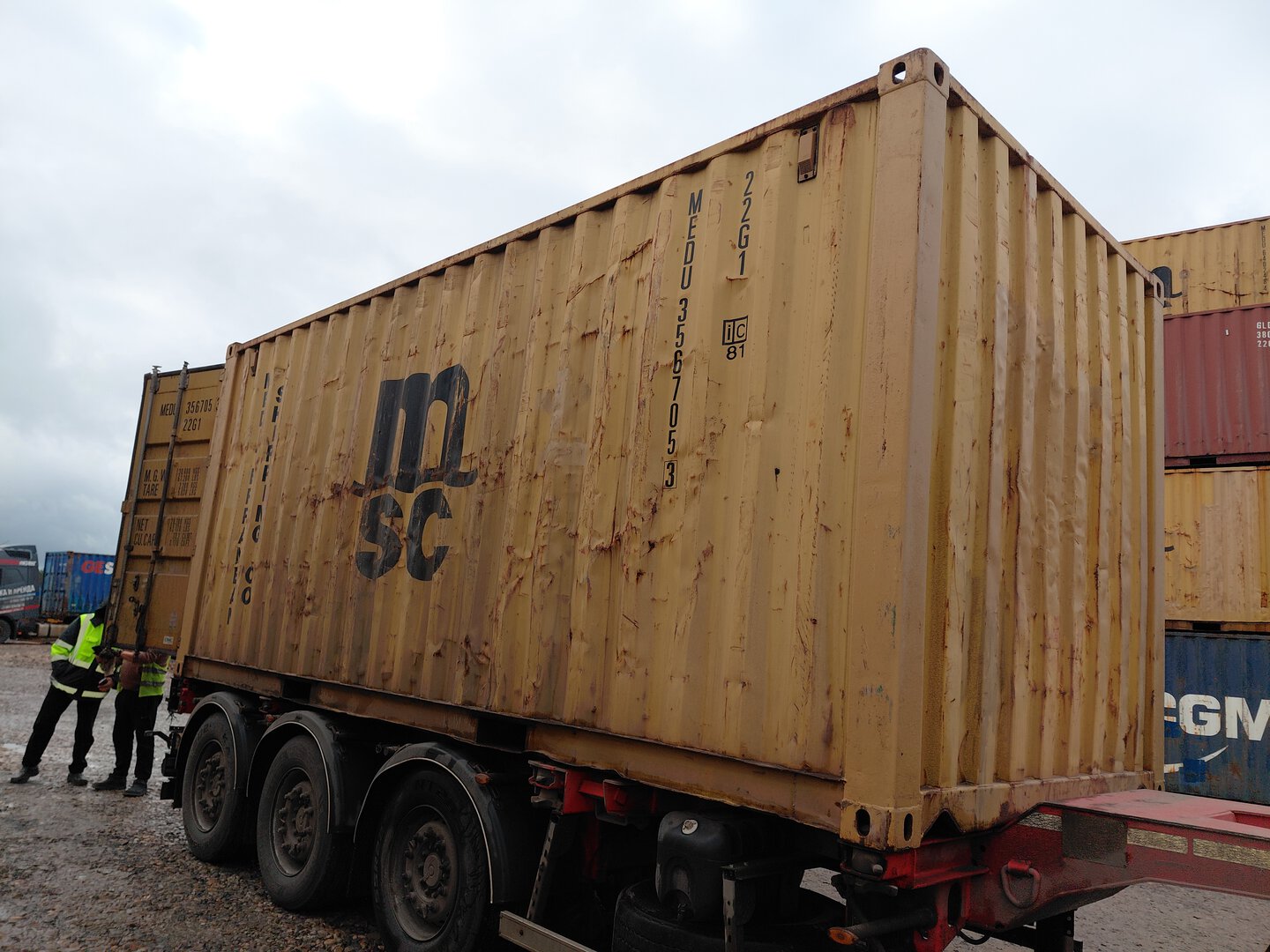 Морской контейнер MEDU3567053